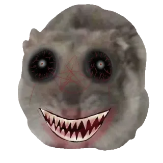 👹 creepy rat creepy, scary, rat, horror, nightmare, monster, spooky, cursed telegram sticker