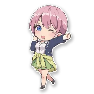 🥱 anime, chibi, cute, girl, kawaii, character telegram sticker