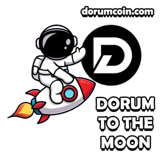🚀 dorumcoin.com
DORUM
TO THE
MOON cryptocurrency, rocket, moon, space, astronaut, dorumcoin telegram sticker