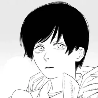 🌫 Asa Mitaka Chainsaw Man Manga, Anime, Asa Mitaka, Chainsaw Man, Personnage whatsapp sticker