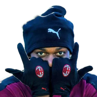 👐 homem, luvas, retrato, puma, chapéu, gesto ofensivo telegram sticker