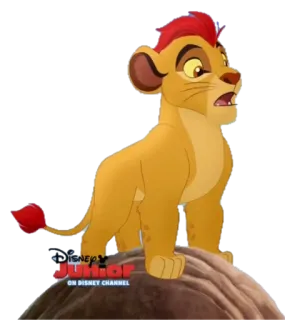 😦 Kion The Lion Guard Disney Junior
ON DISNEY CHANNEL lion, dessin animé, animal, Disney Junior, La Garde du Roi Lion, Kion telegram sticker