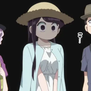 🍬 Komi Shouko Komi Can't Communicate Anime, Komi não consegue se comunicar, Komi Shouko, Fofo, Kawaii telegram sticker
