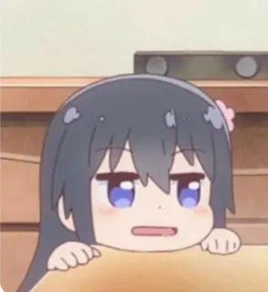 🤤 anime, cartoon, character, cute whatsapp sticker
