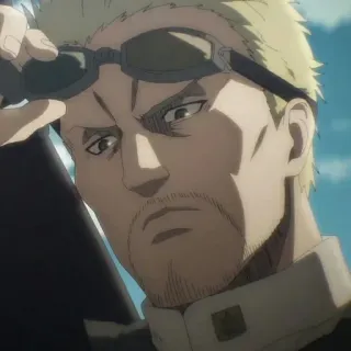 💈 Reiner Braun Attack on Titan Anime, Attack on Titan, Reiner Braun, Personagem, Mangá, Soldado, Militar telegram sticker