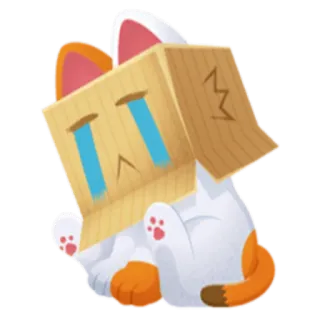 Puss In Box @StikerDi whatsapp stickers