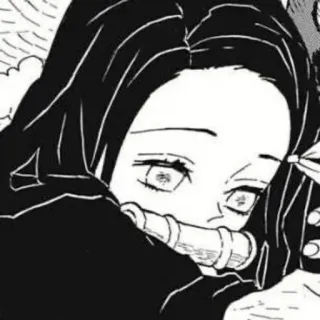 🌺 Nezuko Kamado Demon Slayer 禰豆子, 鬼滅の刃, アニメ, マンガ, 可愛い, アニメガール telegram sticker