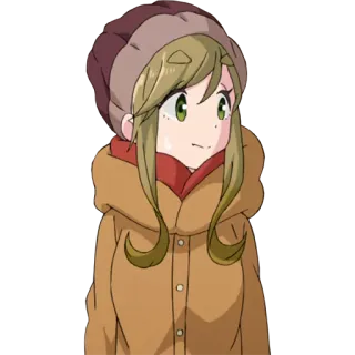 Yuru Camp telegram stickers