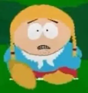 👧 Pip Pirrup South Park 南方公园, 皮普·皮鲁普, 卡通, 动画 telegram sticker