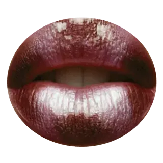 💋 lips, makeup, gloss, beauty, mouth telegram sticker