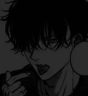 🔗 Anime, Manga, Postać, Środkowy palec, Obraźliwe, Ilustracja telegram sticker
