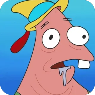 🫥 Patrick Star SpongeBob SquarePants telegram sticker