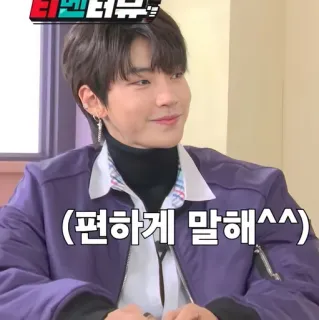 🥶 (편하게 말해^^) korean, man, actor, person telegram sticker