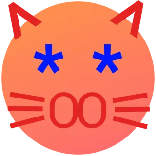 🐱 猫, ステッカー, 絵文字, 漫画 telegram sticker
