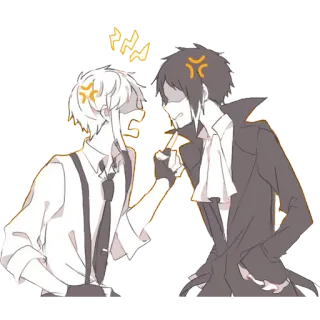 😠 Anime, Wut, Cartoon, Figuren, Zeigen telegram sticker