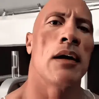 🧐 Dwayne Johnson actor, the rock, dwayne johnson, face whatsapp sticker