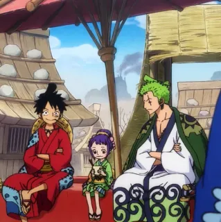 🐉 Luffy One Piece Аниме, Ван Пис, Луффи, Зорро, Манга telegram sticker