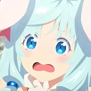 🌙 Anime, Cartoon, Figur, Illustration, Süß, Manga whatsapp sticker
