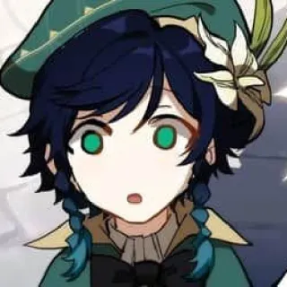 😯 Venti Genshin Impact Anime, Video game, Karakter, Venti, Genshin Impact whatsapp sticker