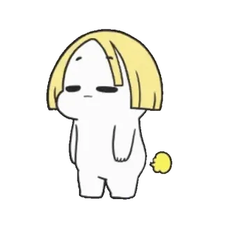 💨 Cartone animato, Personaggio, Carino, Adesivo, Divertente telegram sticker