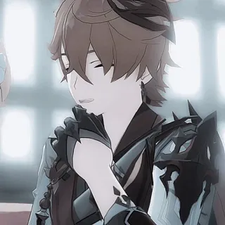 🧊 Tartaglia Genshin Impact 动漫, 游戏, 原神, 达达利亚, 角色, 幻想 telegram sticker
