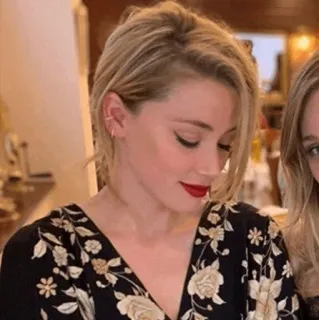 🥀 Amber Heard actress, person, celebrity, woman telegram sticker