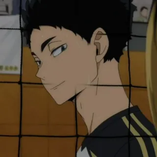 💫 Hajime Iwaizumi Haikyuu!! anime, Haikyuu!!, Hajime Iwaizumi, volleyball telegram sticker