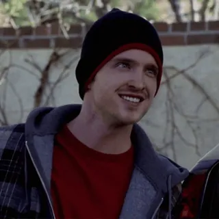 🚬 Jesse Pinkman Breaking Bad jesse pinkman, breaking bad, aaron paul, reaction, smiling, meme telegram sticker