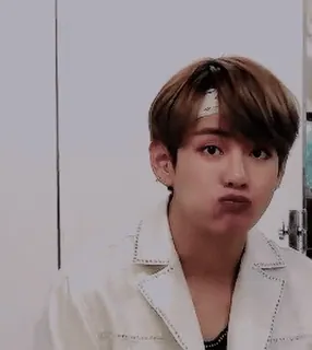 😆 V kpop, bts, v, idol, promi, sänger, musik, asiatisch whatsapp sticker