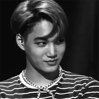 ⚜ Kai K-pop, ไอดอล, เกาหลี, นักร้อง, นักเต้น, ดารา, ไค whatsapp sticker
