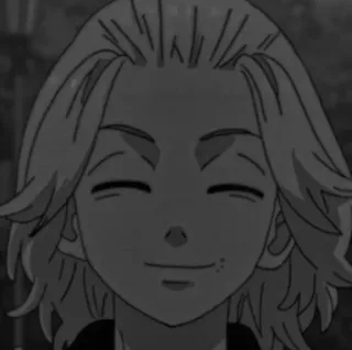 ☺️ Anime, Manga, Potret, Senyum telegram sticker