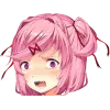 Doki Doki Literature Club @TgEmodziBot telegram emojis 🤬