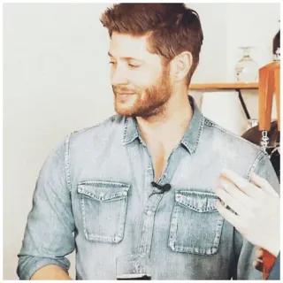 Jensen Ackles | @Mr_YaC | telegram stickers