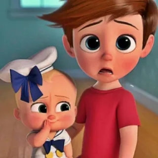 😂 Boss Baby The Boss Baby animiert, Baby, Brüder, Film, Komödie, Familie telegram sticker