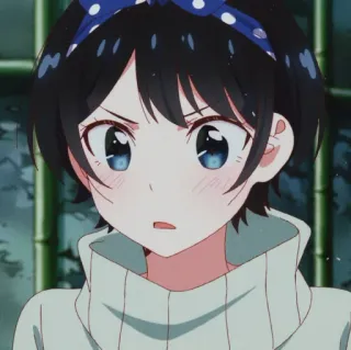 🧐 Anime, Cô gái, Dễ thương, Hoạt hình, Nhân vật whatsapp sticker