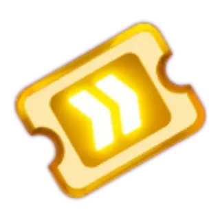 🤖 билет, золото, стрелка, игра telegram sticker