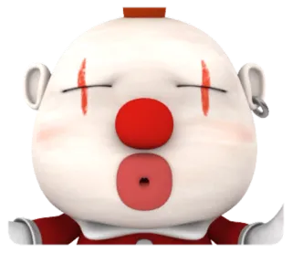 😘 Клоун, Мультфильм, Наклейка, Персонаж telegram sticker