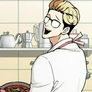 🤪 Anime, Kochen, Koch, Küche, Manga telegram sticker