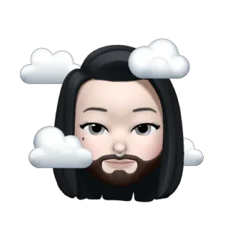 ☠️ Bitmoji, Avatar, Kartun, Orang, Seni digital whatsapp sticker