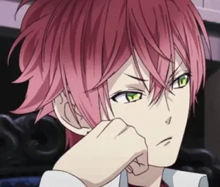 😐 Ayato Sakamaki Diabolik Lovers anime, vampire, Ayato, Diabolik Lovers, manga, otome telegram sticker