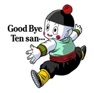 👋 Chiaotzu Dragon Ball Chiaotzu, Dragon Ball, Anime, Dibujos animados telegram sticker