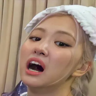 😒 Rose woman, kpop, rose, beauty, singer, celebrity telegram sticker