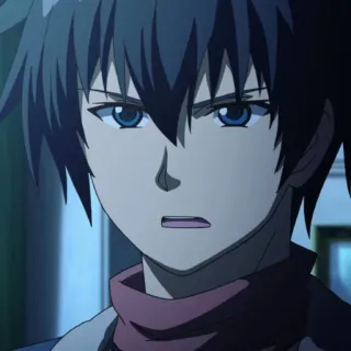 😰 Anime, Manga, Postać, Portret telegram sticker