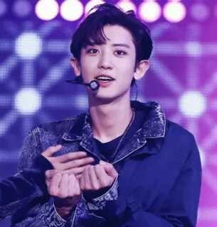 cute chanyeol by @f4kelove telegram stickers