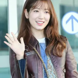 ✋ Park Shin-hye actress, celebrity, korean, model, fashion whatsapp sticker