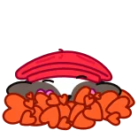 💕 cuore, amore, carino, cartone animato, affetto telegram sticker