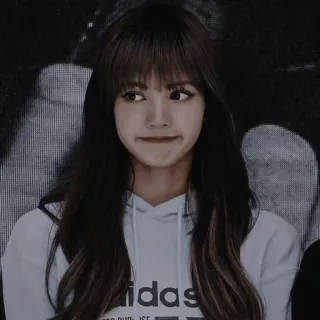 😞 Lisa K-pop, Idole, Chanteur, Blackpink telegram sticker