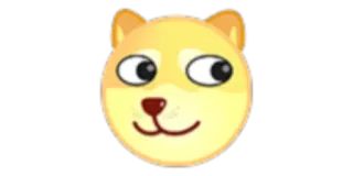 🐶 dog, meme, doge, funny, cartoon telegram sticker