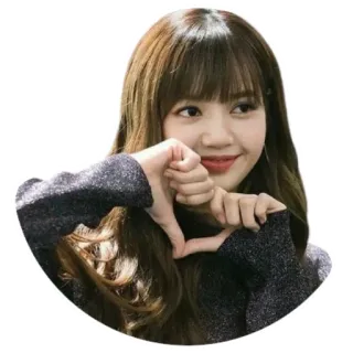 ❤️ Lisa K팝, 리사, 블랙핑크, 연예인, 아이돌, 가수, 음악 telegram sticker