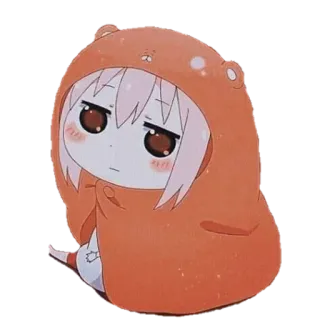 😐 Umaru Doma Himouto! Umaru-chan Anime, Manga, Umaru, Himouto, Mignon, Chibi, Kawaii whatsapp sticker
